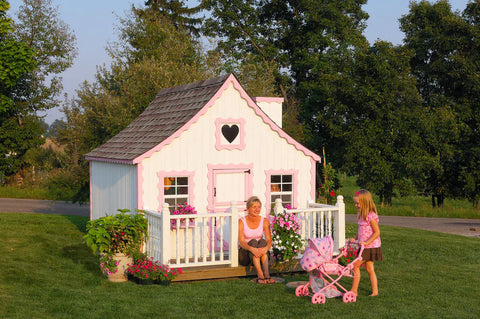 Gingerbread Cottage Playhouse by Little Cottage Co.
