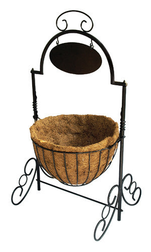 Classic Ironwork Welcome Planter - World of Greenhouses - 2