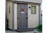 OLT 8’x4′ Cedar Shed With Screened Window and Flowerbox