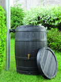 Graf Whiskey Barrel VINO style rain barrel with fast flow tap - World of Greenhouses - 5