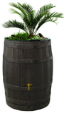 Graf Whiskey Barrel VINO style rain barrel with fast flow tap - World of Greenhouses - 4