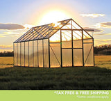 Grandio Ascent 8 Foot x 8-24 Foot Greenhouse Kit - World of Greenhouses - 8