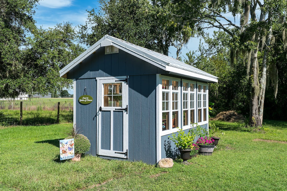 Colonial Garden Greenhouse by Alpine structures