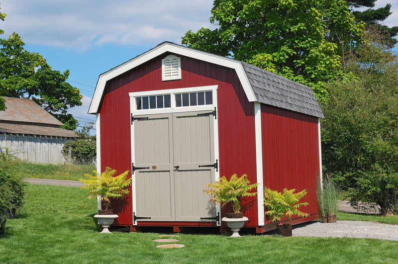 Colonial Woodbury Barn Shed By Little Cottage Company