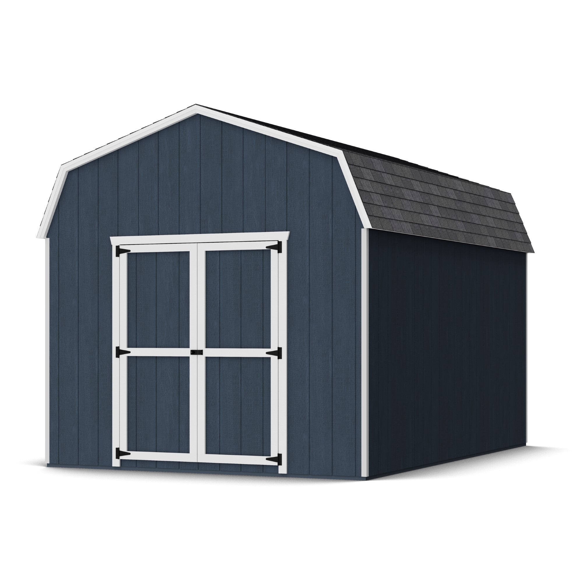 Value Gambrel Barn Shed 6 foot sidewalls by Little Cottage Co.