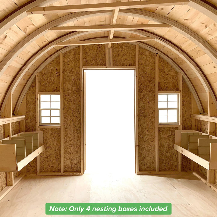 Round Roof Coop by Little Cottage Co.