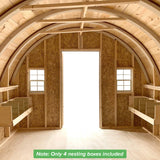 Round Roof Coop by Little Cottage Co.