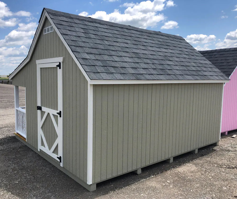 11x12 Pennfield Cottage Playhouse back view