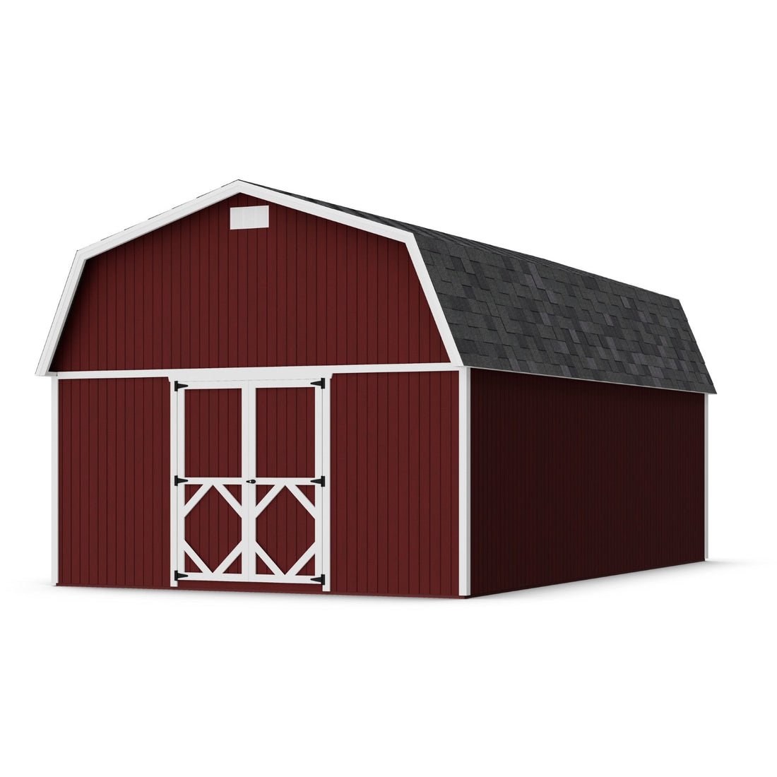 Classic Gambrel Large Barn Shed by Little Cottage Co. exterior view