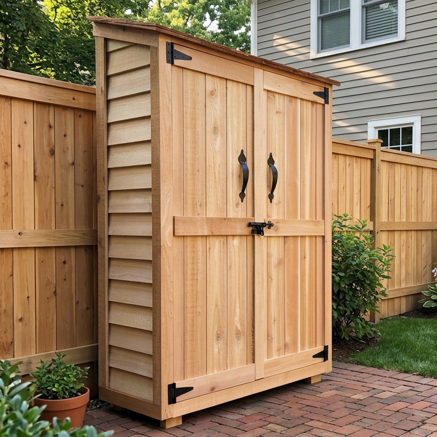 OLT Cedar Tool Shed 4x2, product detail view 1