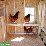 Gambrel Barn Coop  by Little Cottage Co. (Wheels and Run Optional)