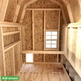 Gambrel Barn Coop  by Little Cottage Co. (Wheels and Run Optional)
