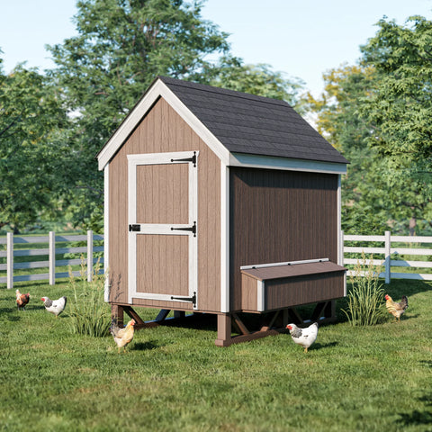 Colonial Gable Coop by Little Cottage Co.