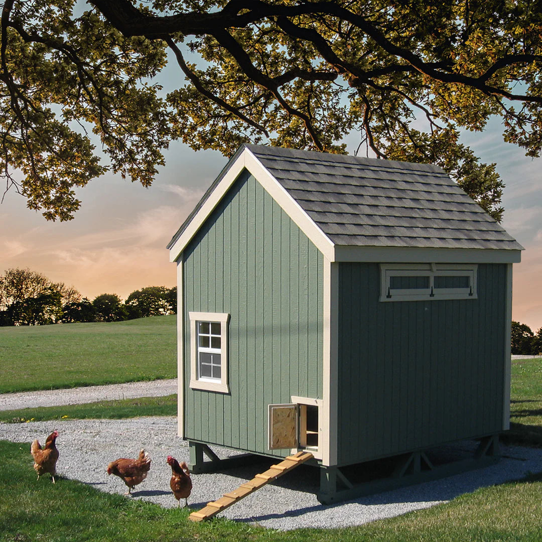 Colonial Gable Coop by Little Cottage Co.