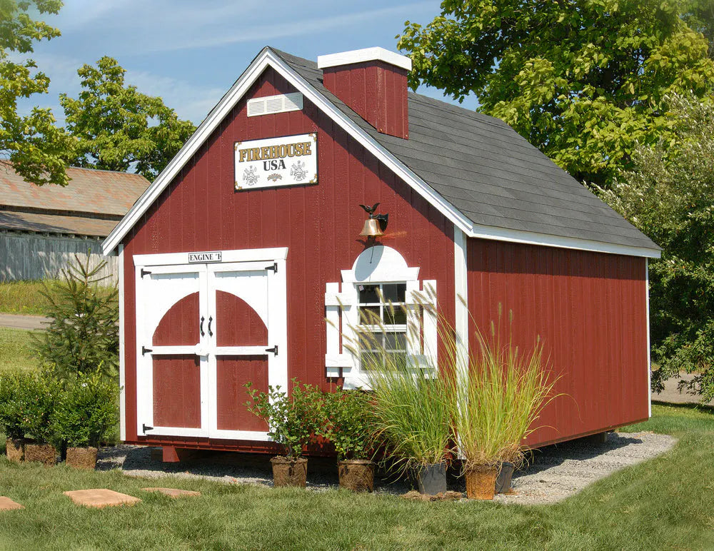 Firehouse Playhouse by Little Cottage Co.