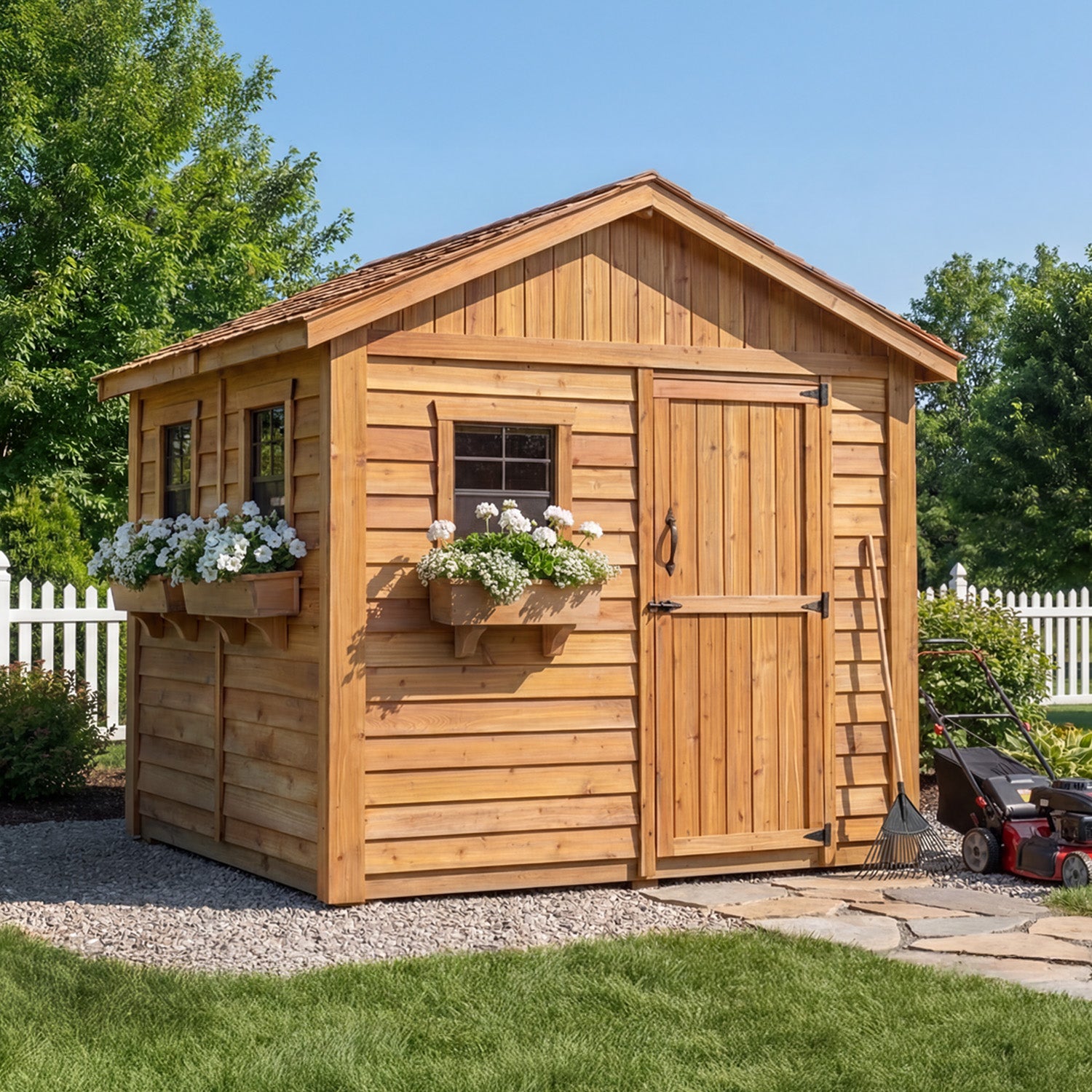 OLT 8x8 Cedar Shed