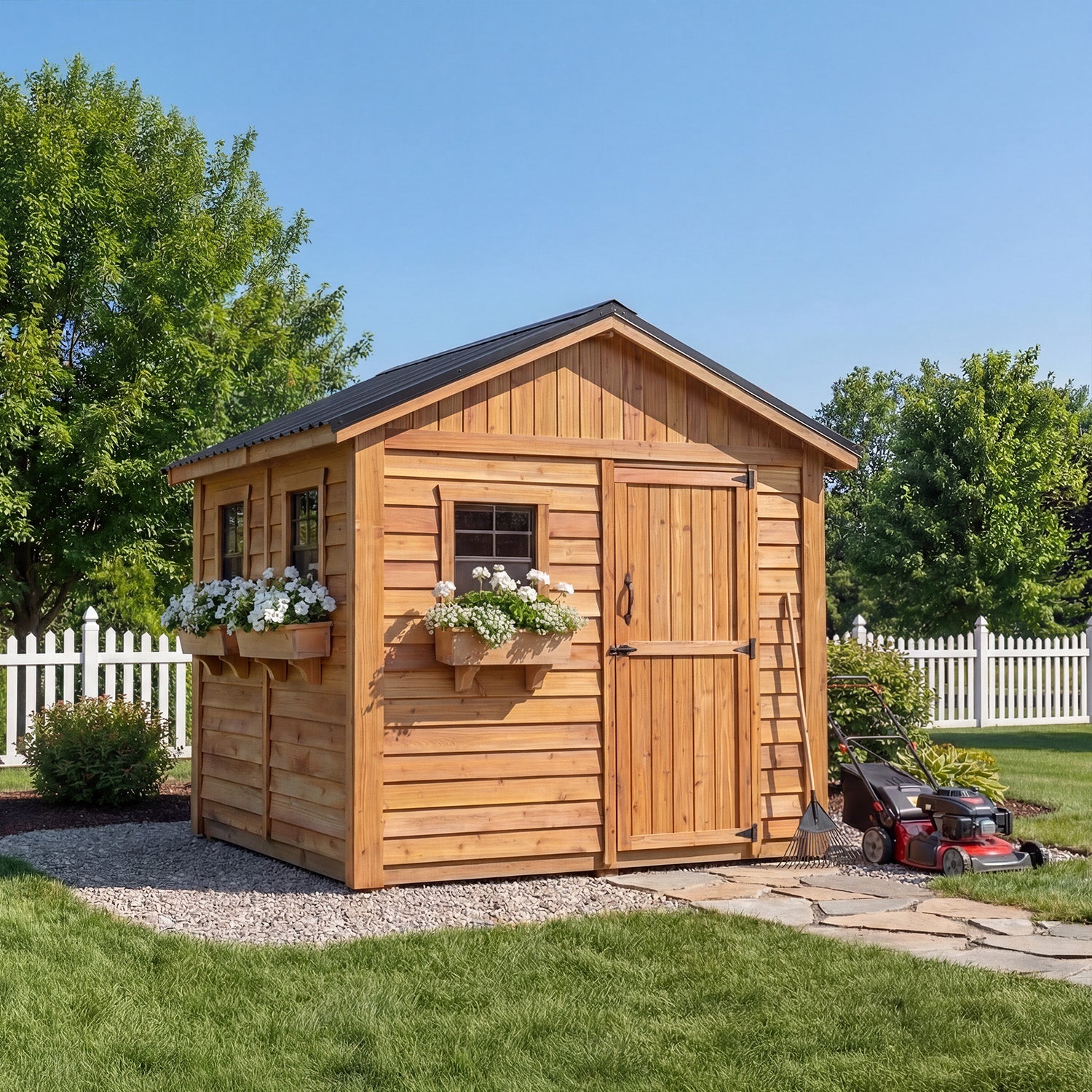 OLT 8x8 Cedar Shed