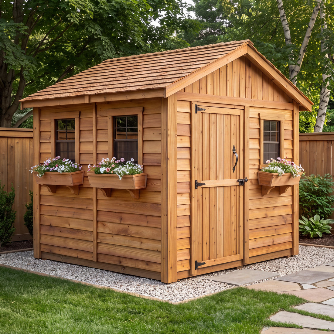 OLT 8x8 Cedar Shed