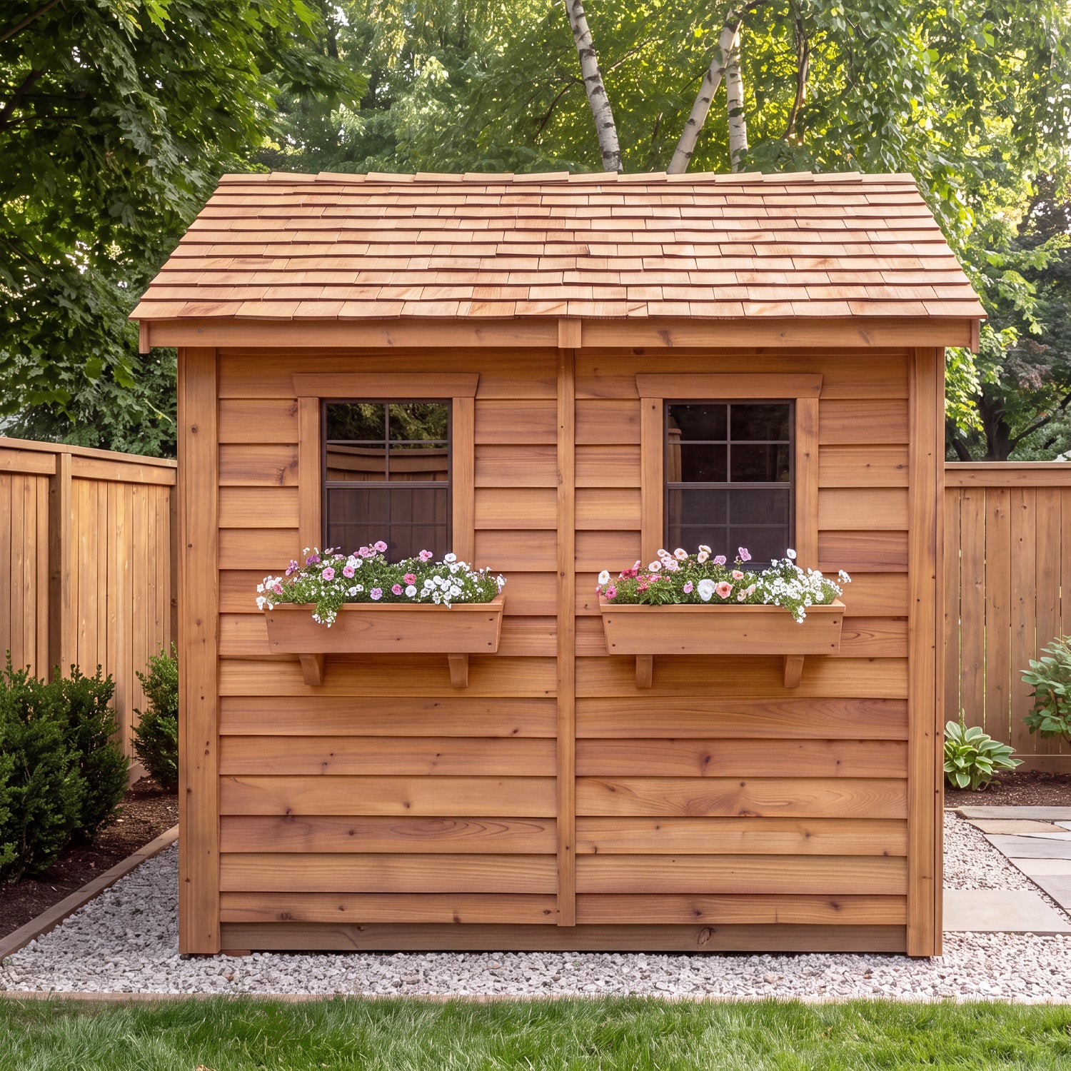 OLT 8x8 Cedar Shed