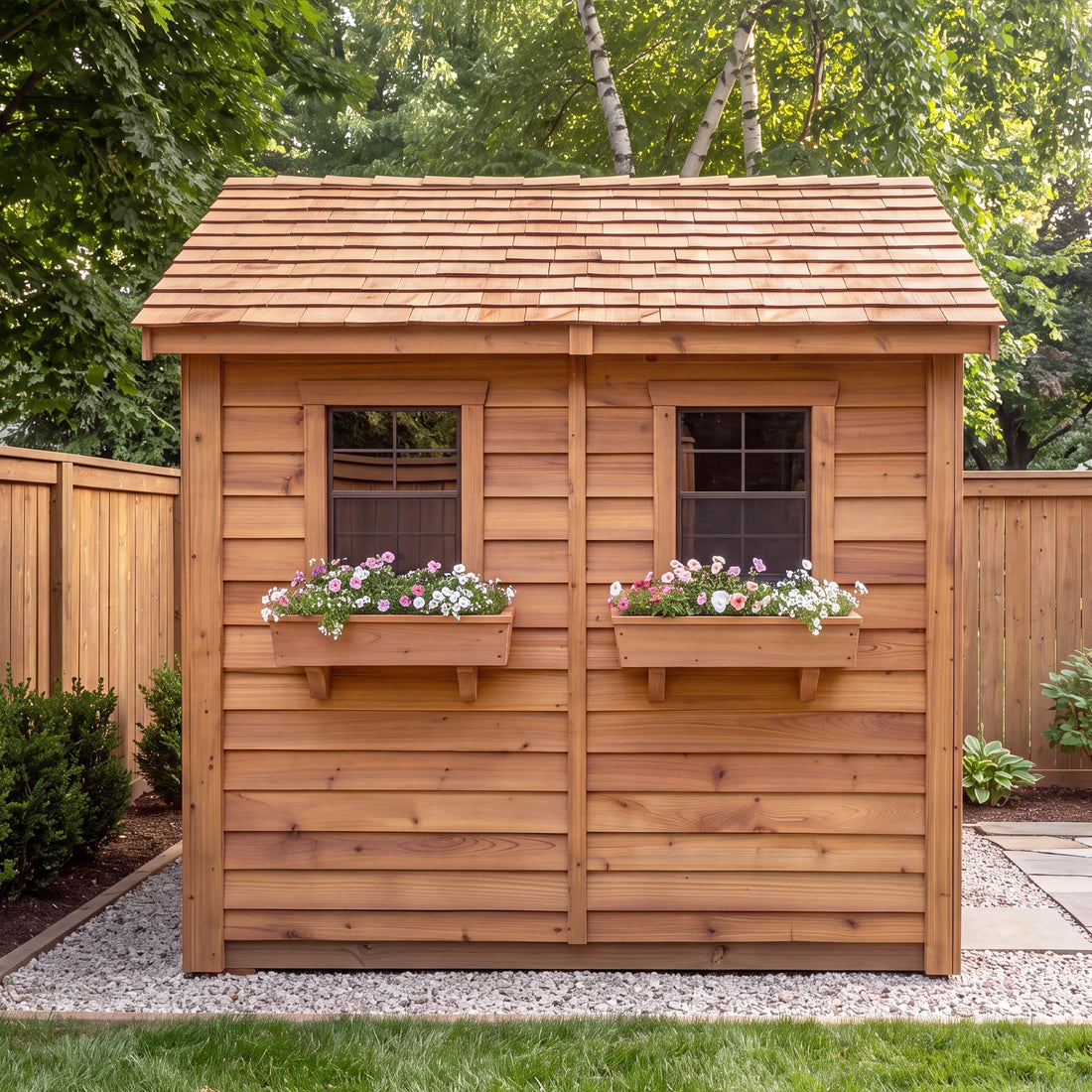 OLT 8x8 Cedar Shed