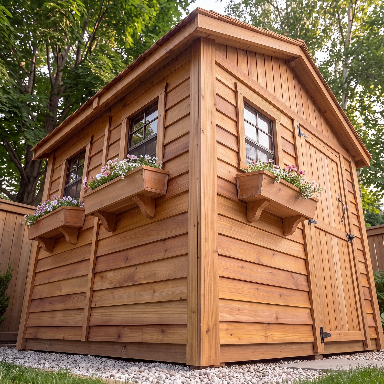 OLT 8x8 Cedar Shed