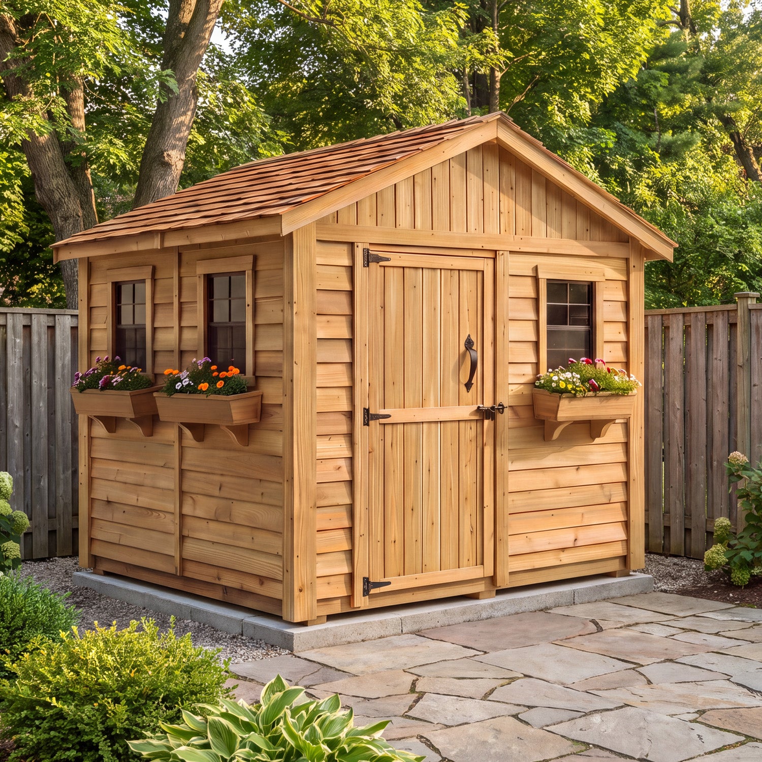 OLT 8x8 Cedar Shed