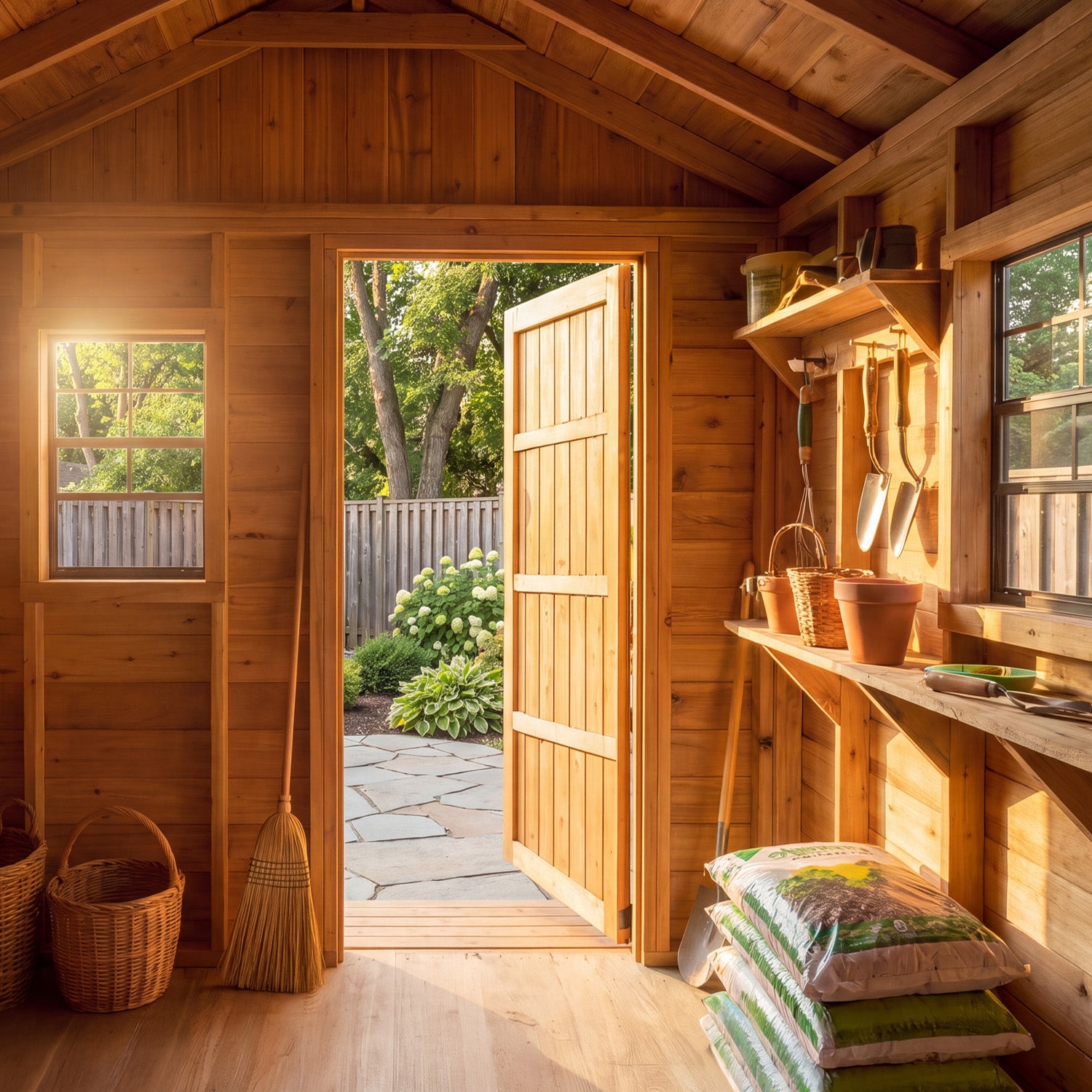 OLT 8x8 Cedar Shed