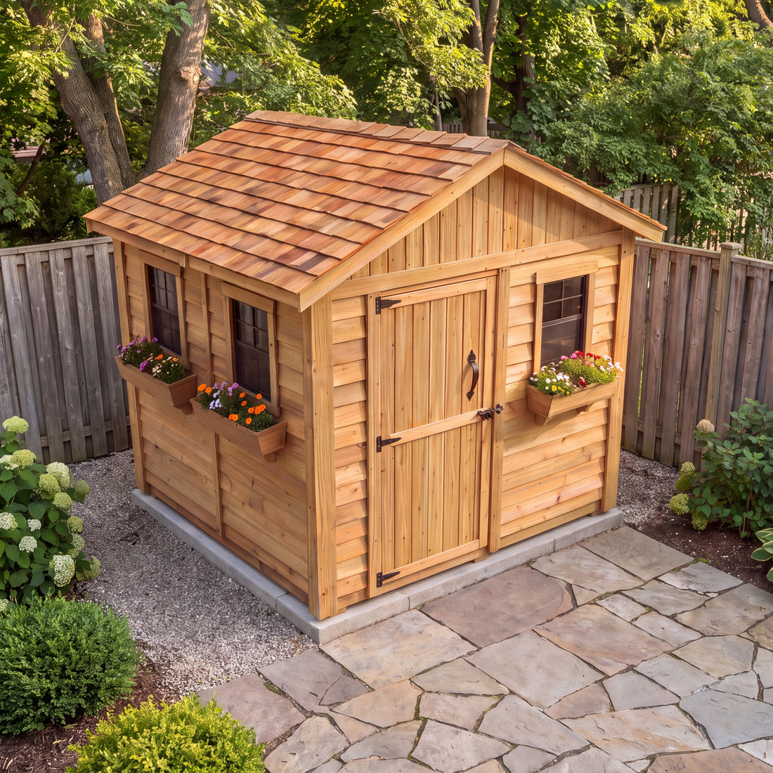 OLT 8x8 Cedar Shed