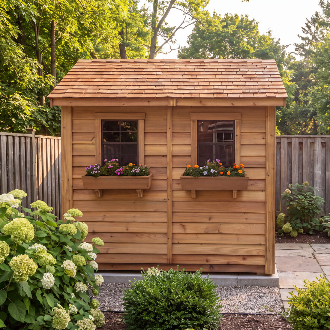 OLT 8x8 Cedar Shed
