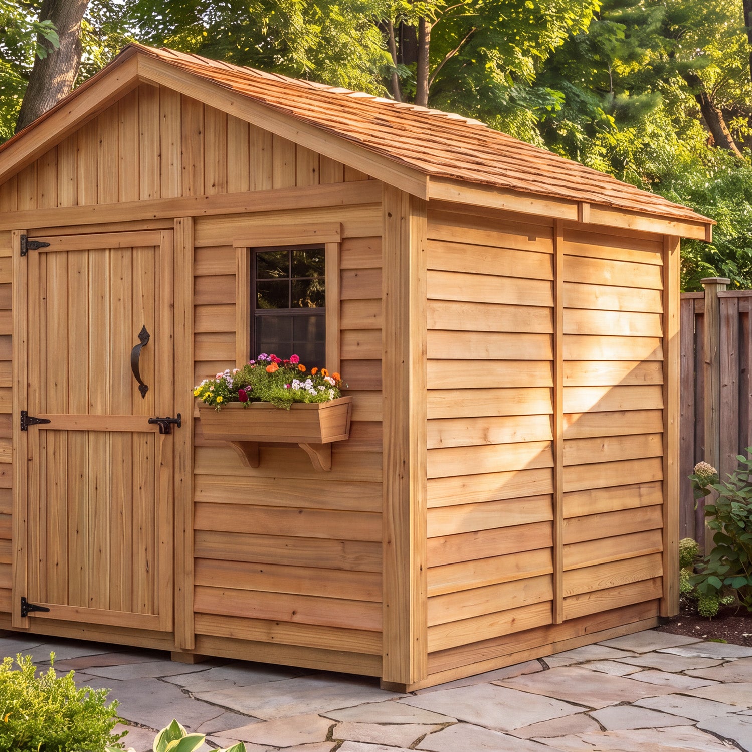 OLT 8x8 Cedar Shed
