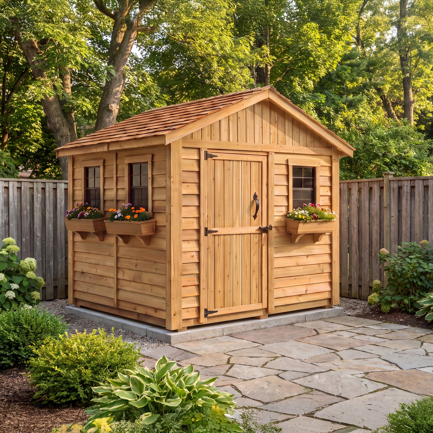 OLT 8x8 Cedar Shed