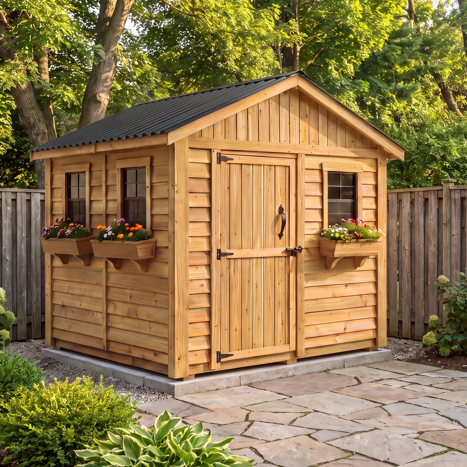 OLT 8x8 Cedar Shed