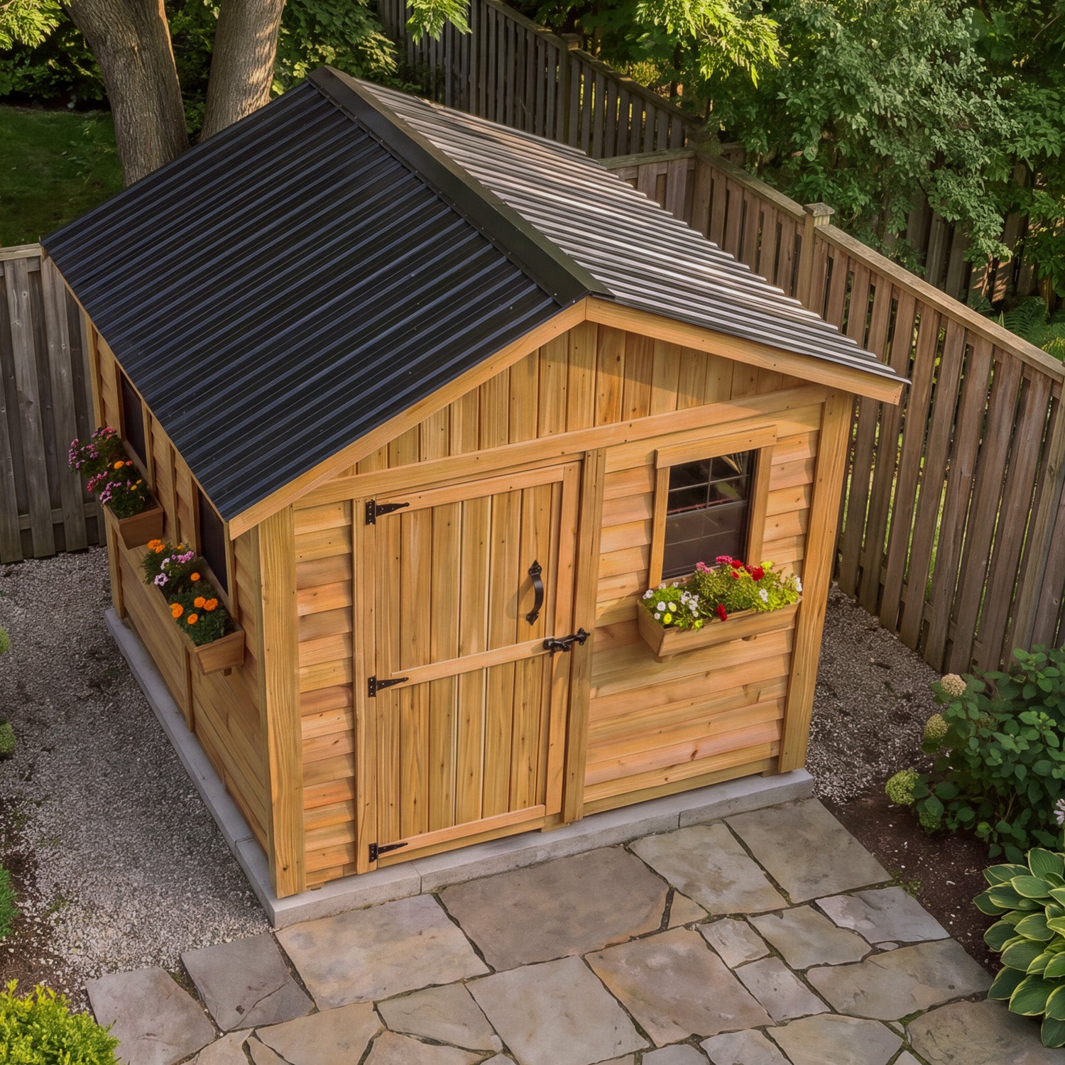 OLT 8x8 Cedar Shed