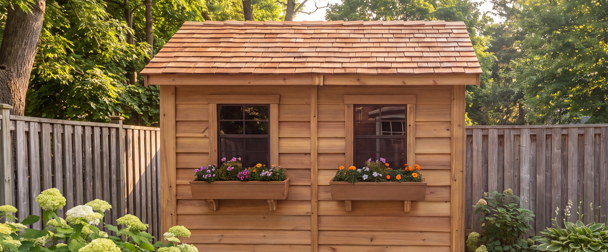 OLT 8x8 Cedar Shed