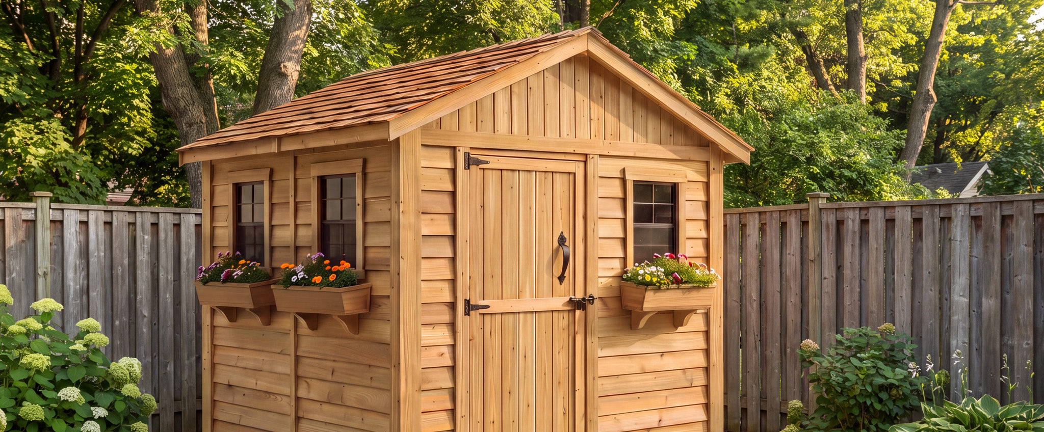 OLT 8x8 Cedar Shed