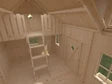 Interior view of Wonderland playhouse, alternate angle 2