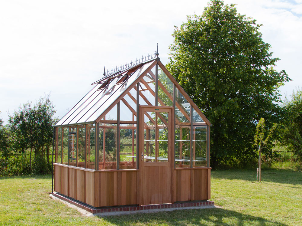 Alton Cheltenham Cedar Greenhouse, additional exterior view