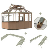 Alton_cedar_paneled_octagonal_greenhouse_isolated_view