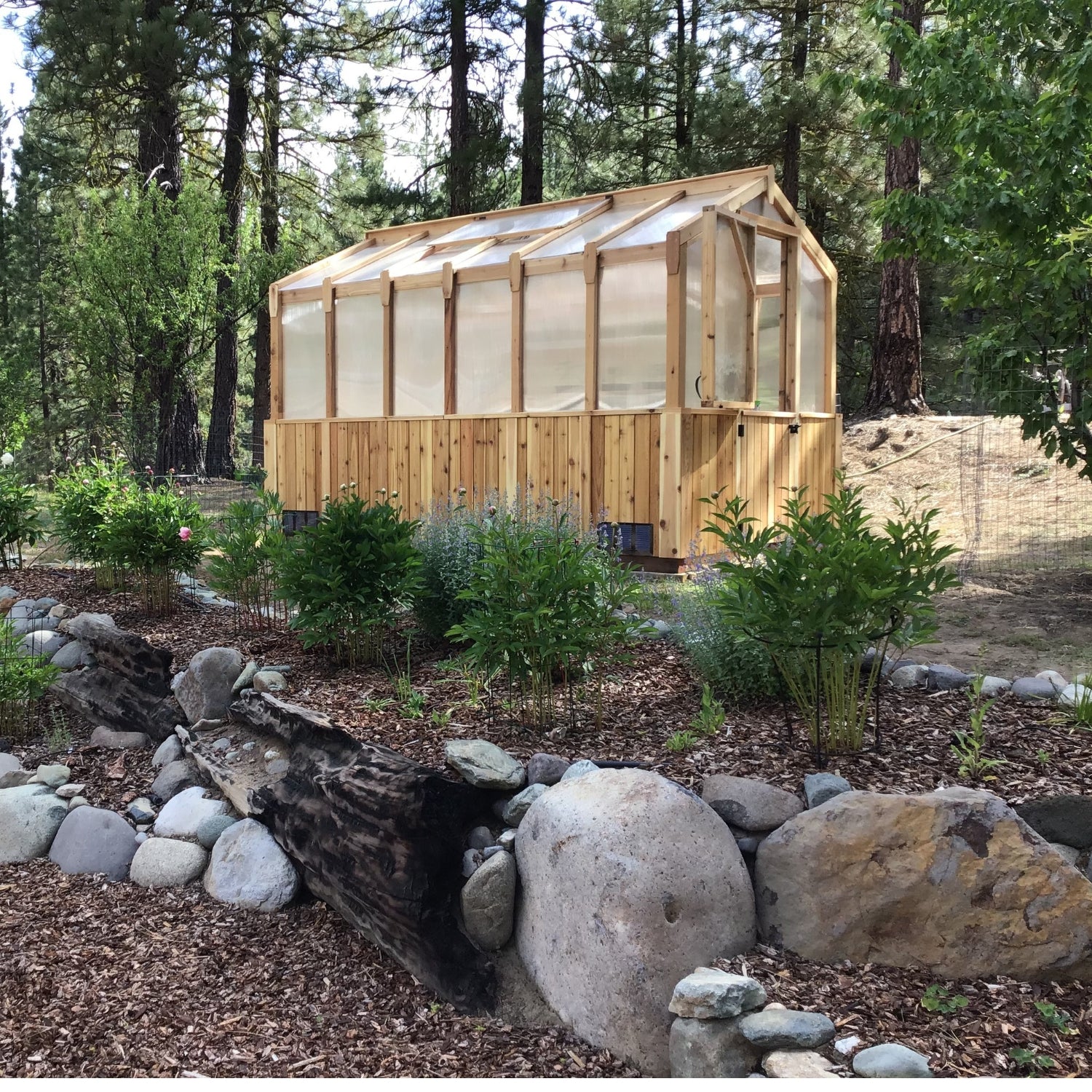 OLT Cedar Greenhouse 8x12, product photo, alternate angle