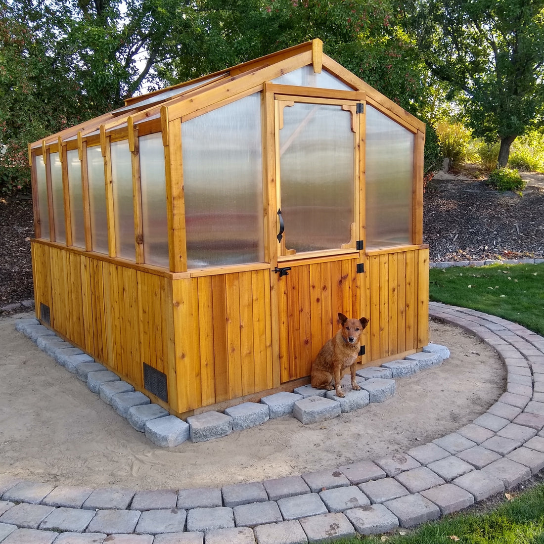 OLT Cedar Greenhouse 8x12, product photo, view 4