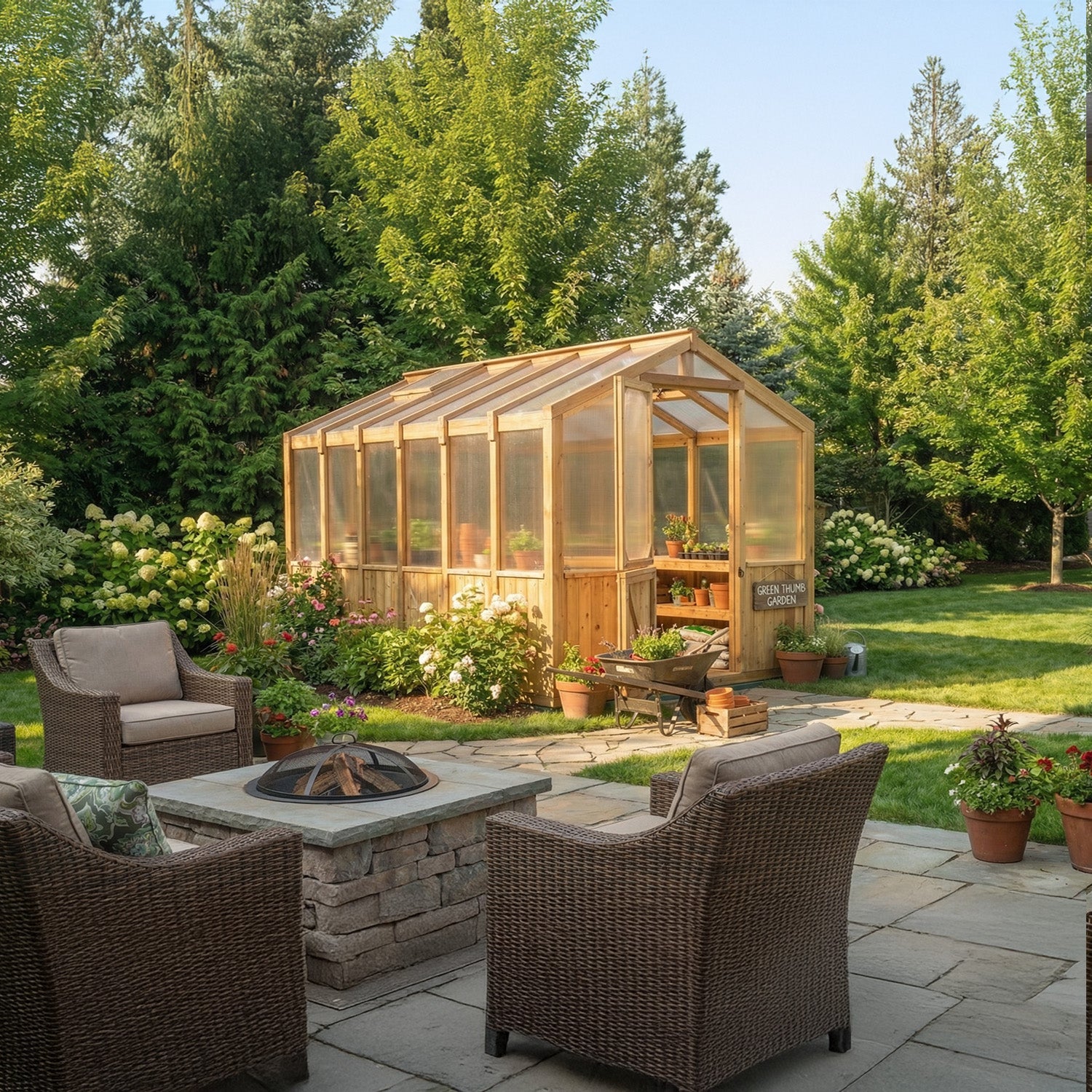 OLT Cedar Greenhouse 8x12 kit, view 13