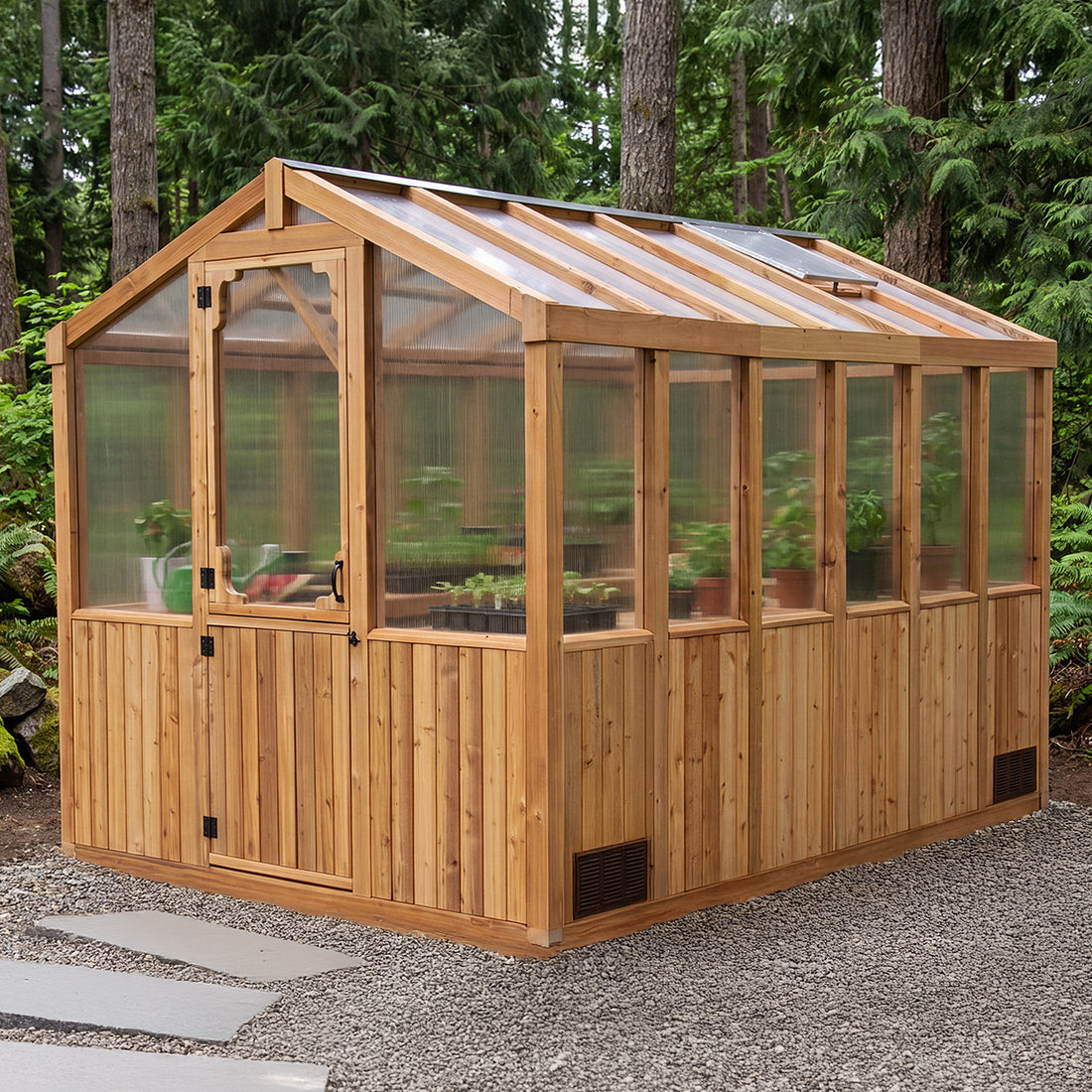 OLT Cedar Greenhouse 8x12 kit, additional view