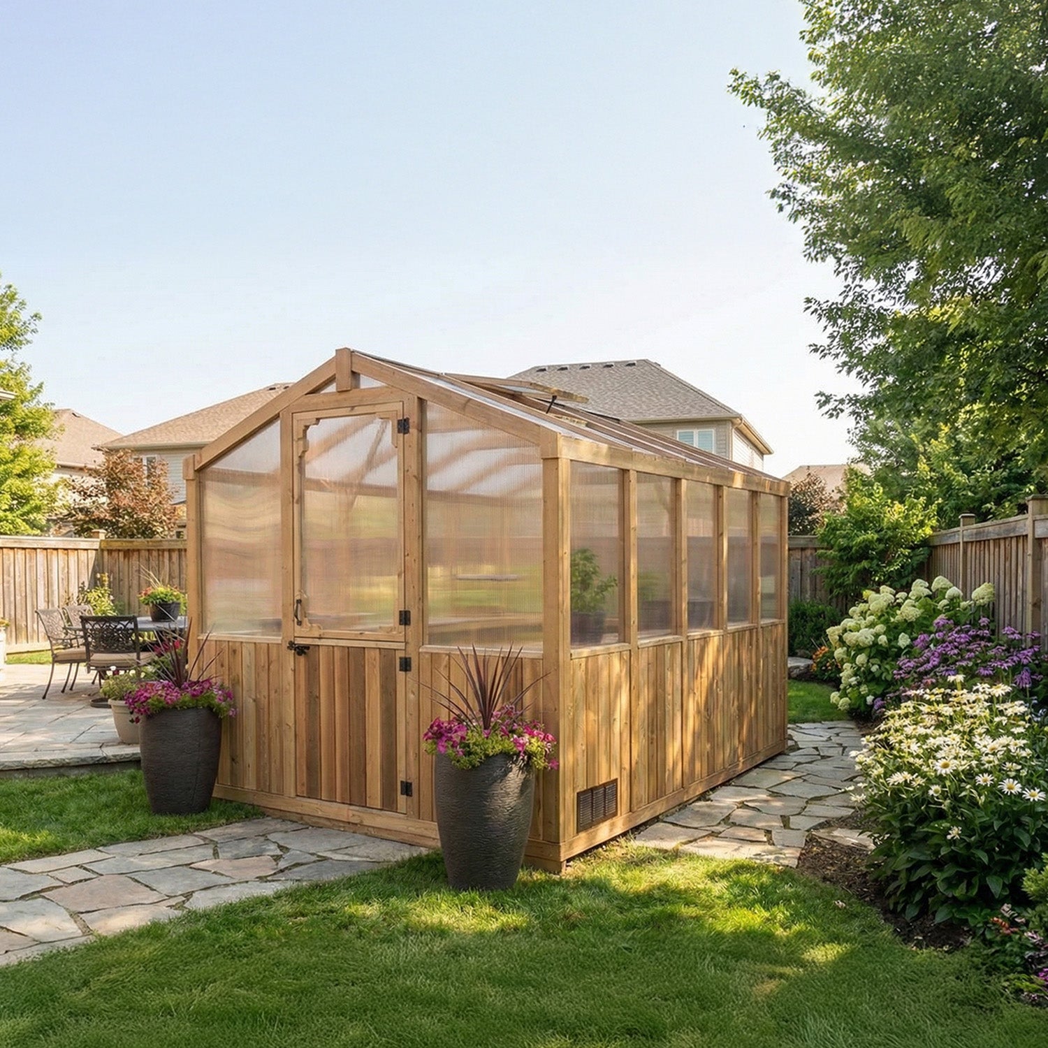 OLT Cedar Greenhouse 8x8 kit, view 5