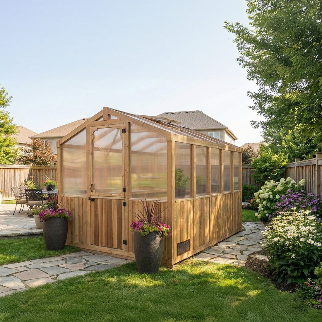OLT Cedar Greenhouse 8x8 kit, view 5