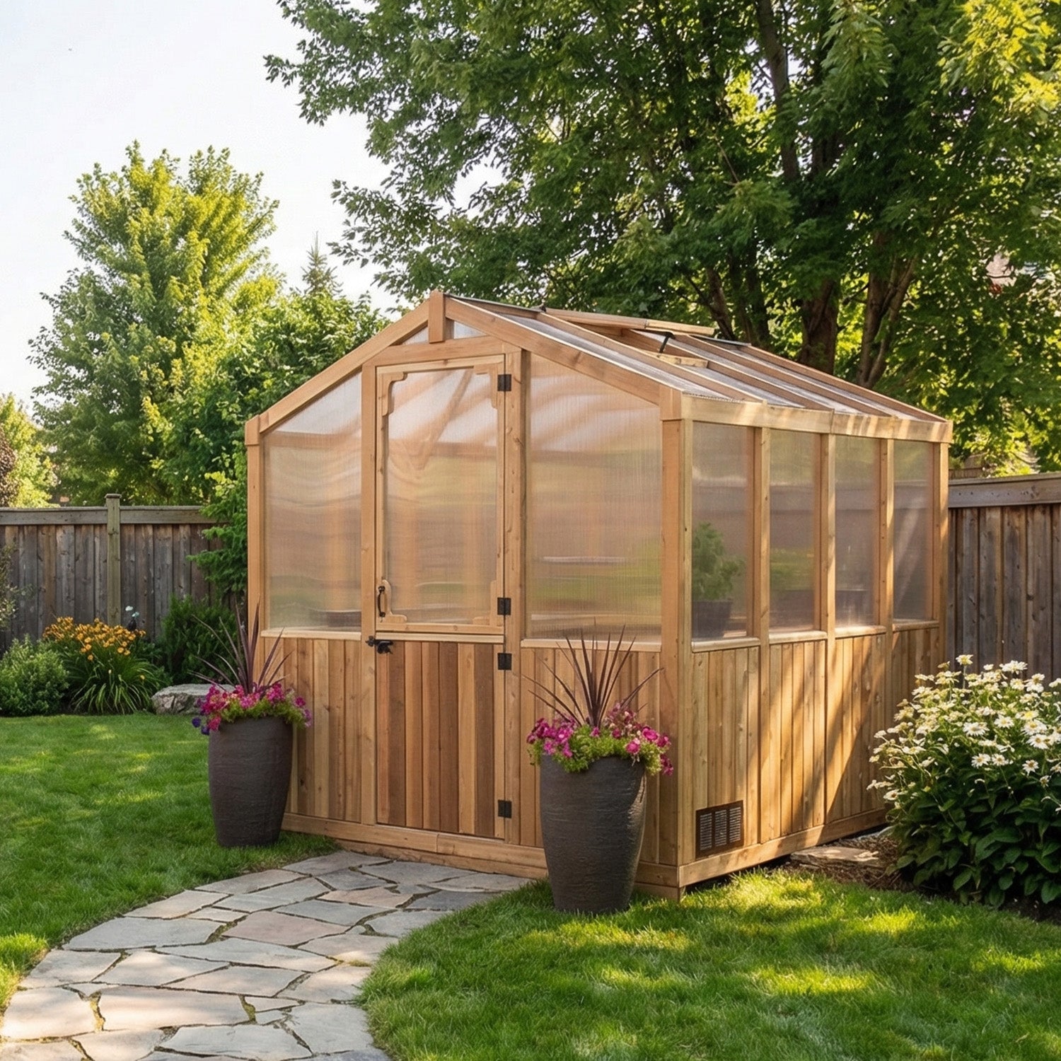 OLT Cedar Greenhouse 8x8 kit, view 9