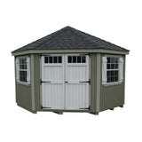 Colonial Five-Corner Shed By Little Cottage Company