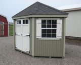 Colonial Five-Corner Shed By Little Cottage Company