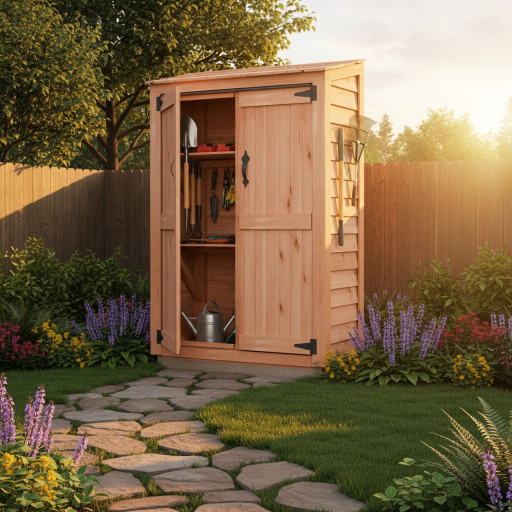 OLT Cedar Tool Shed 4’x2′