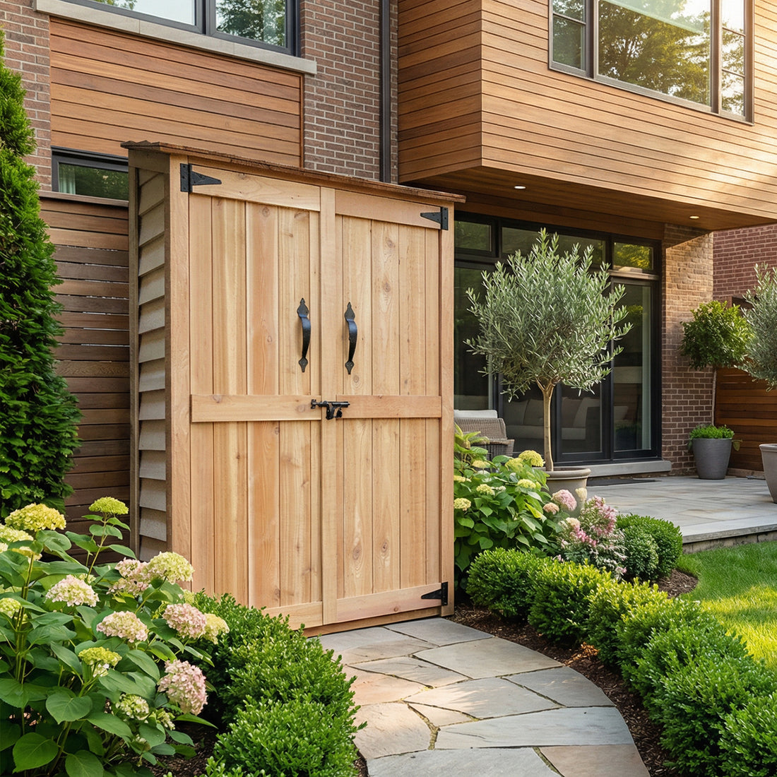 OLT Cedar Tool Shed 4x2, product detail view 3