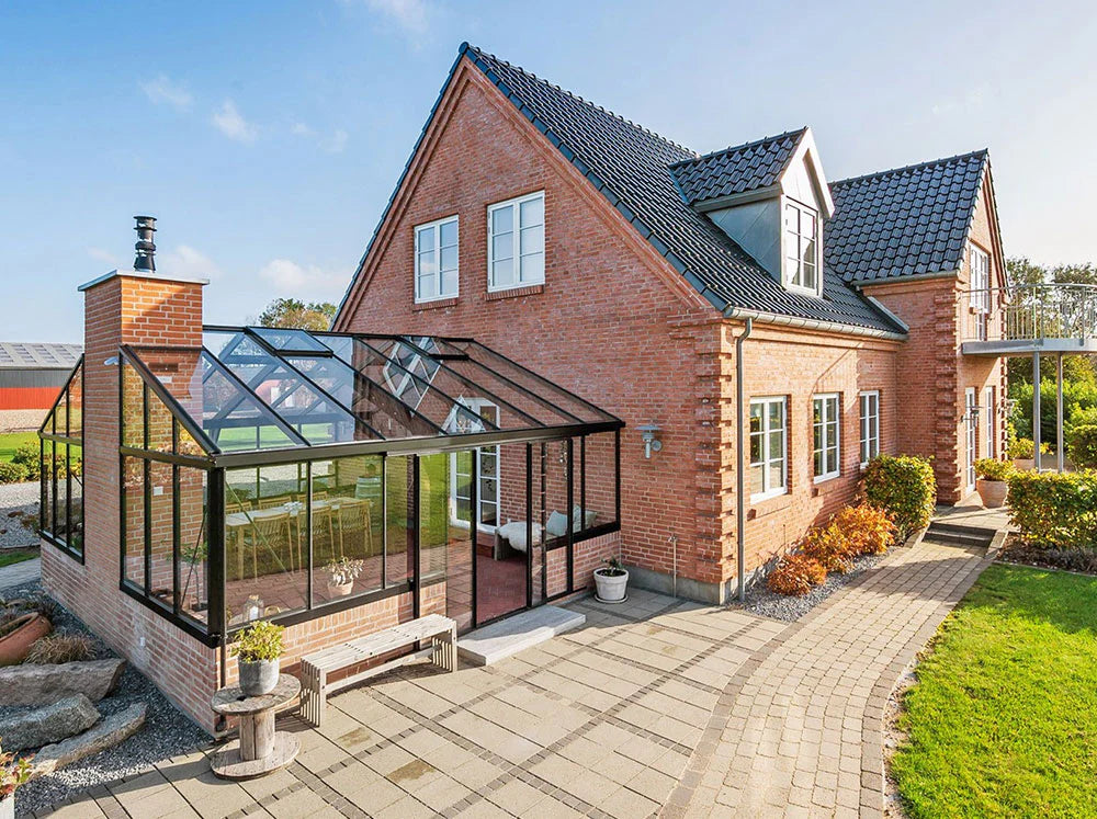 Gigant  Garden Pavilion Grreenhouse by Janssens - EXTRA TALL OPTION